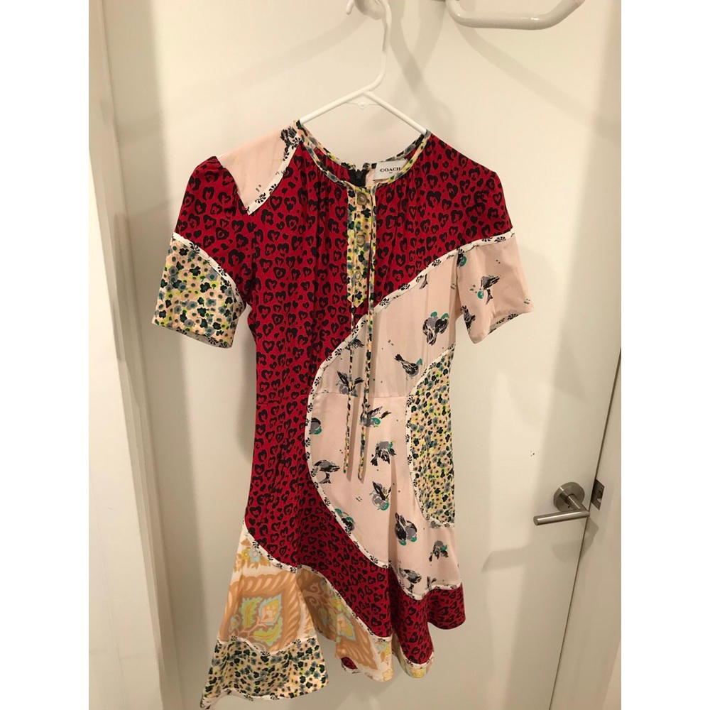 Coach printed dress